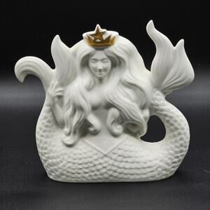 Starbucks Mermaid Sculpture Ceramic Siren Statue 2016 Limited Edition Rare